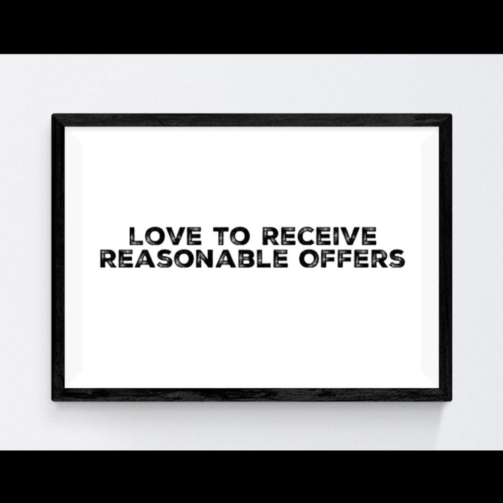 Reasonable Offers will always be considered
